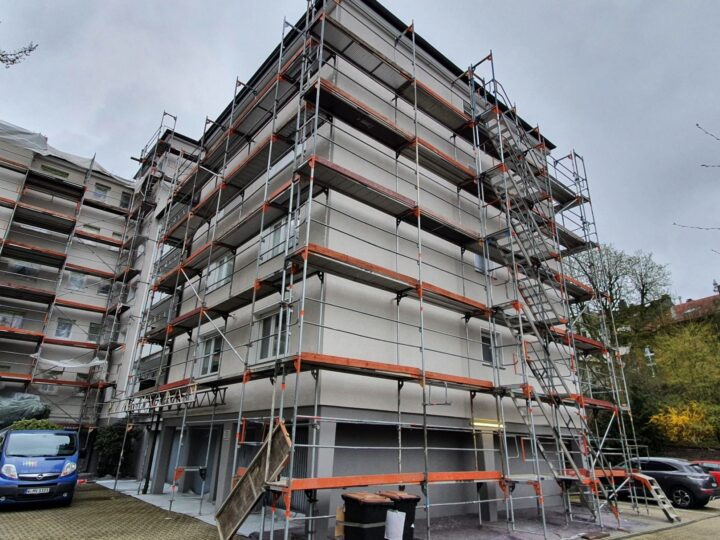 Großprojekt Fassadenanstrich