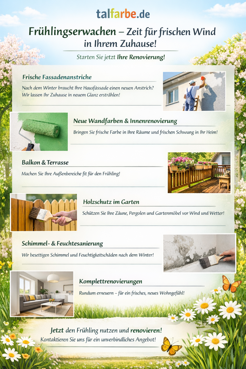 Frühlingserwachen – Zeit für frische Farbe im Zuhause